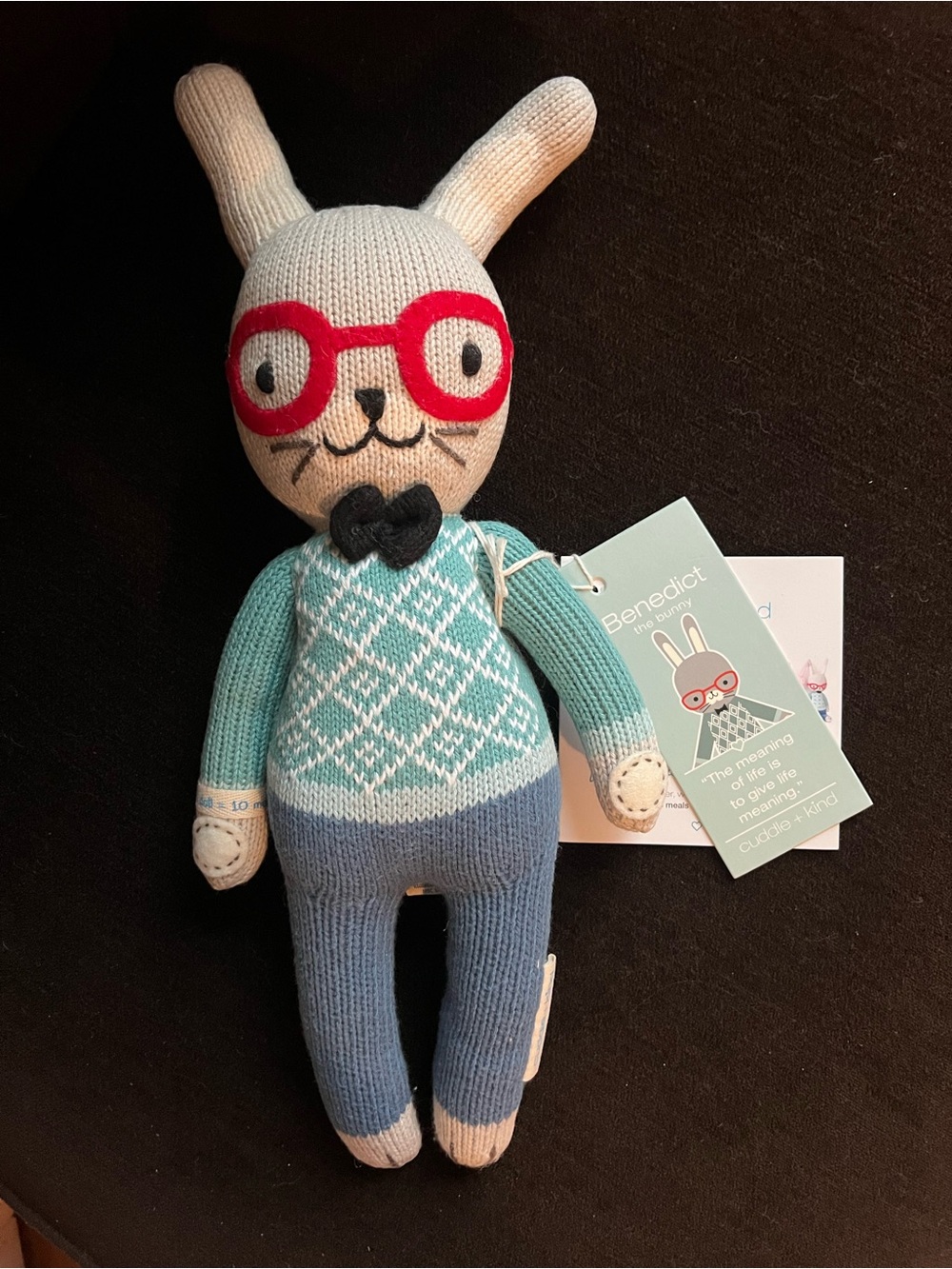 Cuddle + Kind “Benedict the Bunny” doll NEW